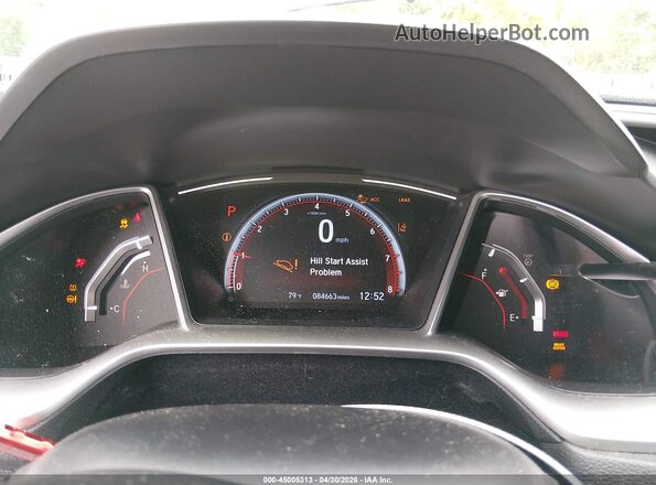 2HGFC2F8XKH591514 2019 HONDA CIVIC Gray Вид задніх сидінь