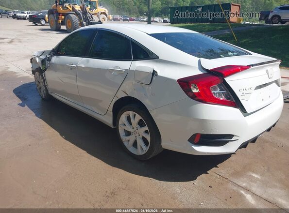 2HGFC2F8XLH556361 2020 HONDA CIVIC White Rear left