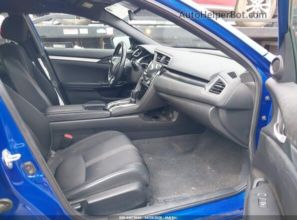 2HGFC2F8XMH505184 2021 HONDA CIVIC Blue Vista interior delantera