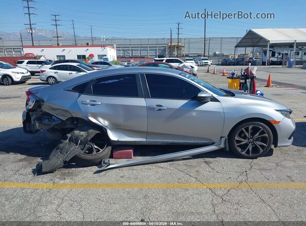 2HGFC2F8XMH506884 2021 HONDA CIVIC Silver 