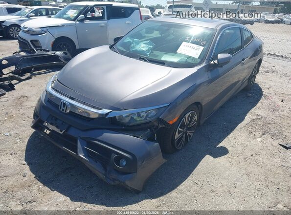 2HGFC3B31GH352960 2016 HONDA CIVIC Gray Front left