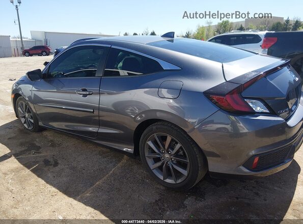 2HGFC3B39LH351503 2020 HONDA CIVIC Gray Vista interior de 360 grados