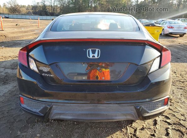 2HGFC4B02JH300580 2018 HONDA CIVIC Black Rear view