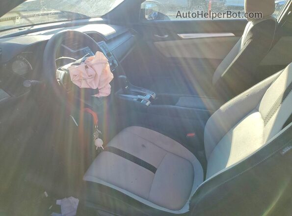 2HGFC4B02JH300580 2018 HONDA CIVIC Black Front interior view