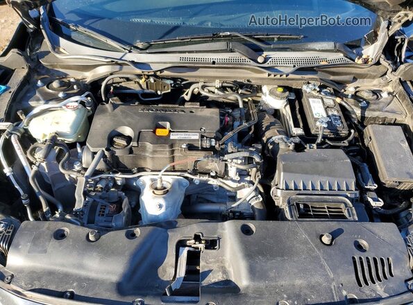 2HGFC4B02JH300580 2018 HONDA CIVIC Black Rear interior view