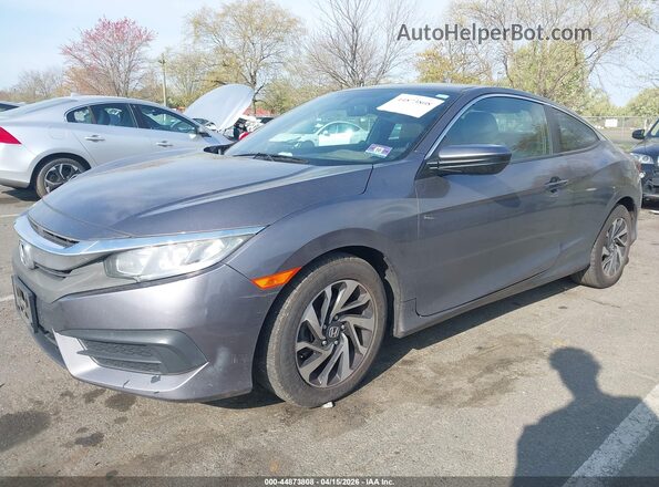 2HGFC4B04HH311980 2017 HONDA CIVIC Gray Передня ліва чверть