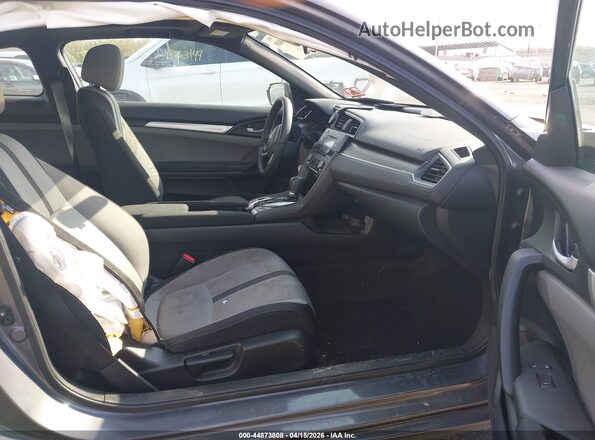 2HGFC4B04HH311980 2017 HONDA CIVIC Gray Вид салону спереду