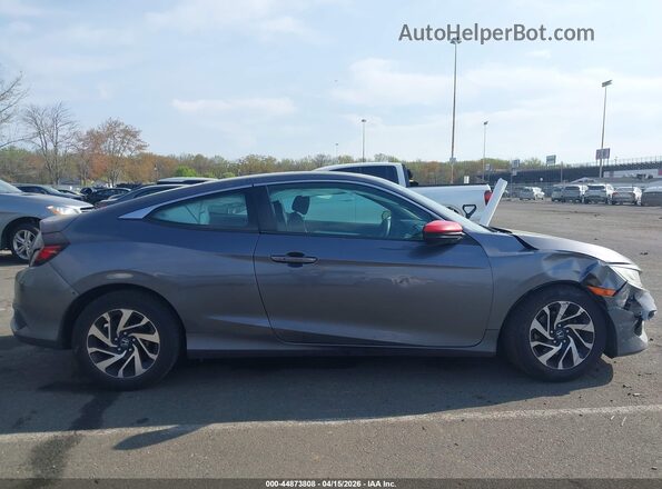 2HGFC4B04HH311980 2017 HONDA CIVIC Gray Вид задньої частини салону