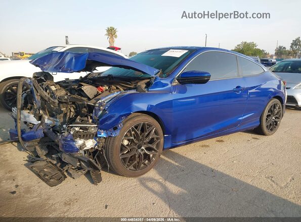 2HGFC4B80LH304152 2020 HONDA CIVIC Blue Przód lewy