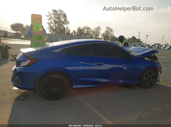 2HGFC4B80LH304152 2020 HONDA CIVIC Blue Widok zestawu wskaźników