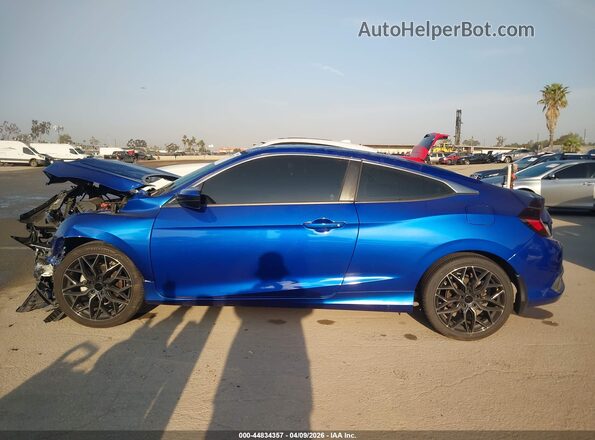 2HGFC4B80LH304152 2020 HONDA CIVIC Blue Widok wnętrza z tyłu
