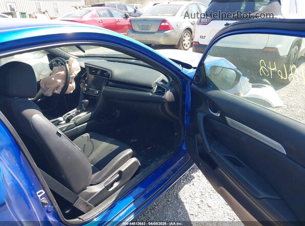 2HGFC4B82KH301722 2019 HONDA CIVIC Blue Սալոնի դիմացի տեսք