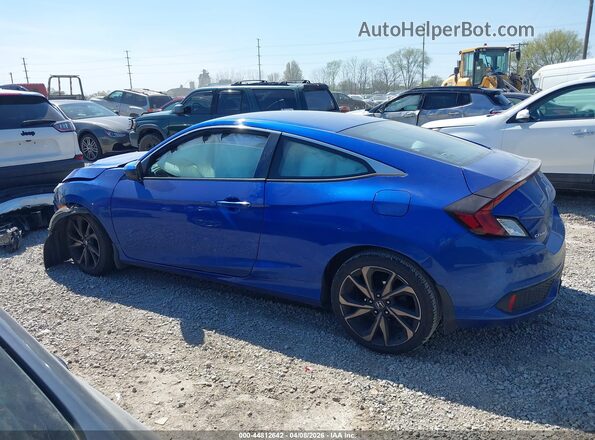 2HGFC4B82KH301722 2019 HONDA CIVIC Blue 