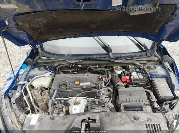 2HGFC4B8XKH307266 2019 HONDA CIVIC Blue Հետևի տեսք