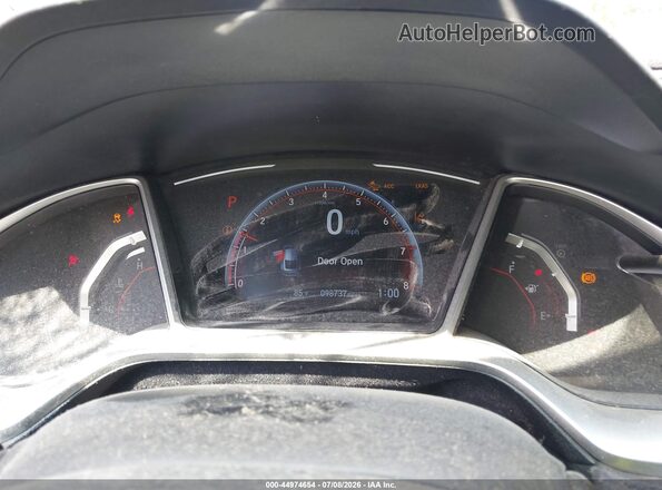 2HGFC4B8XKH307266 2019 HONDA CIVIC Blue Հետևի նստատեղերի տեսք