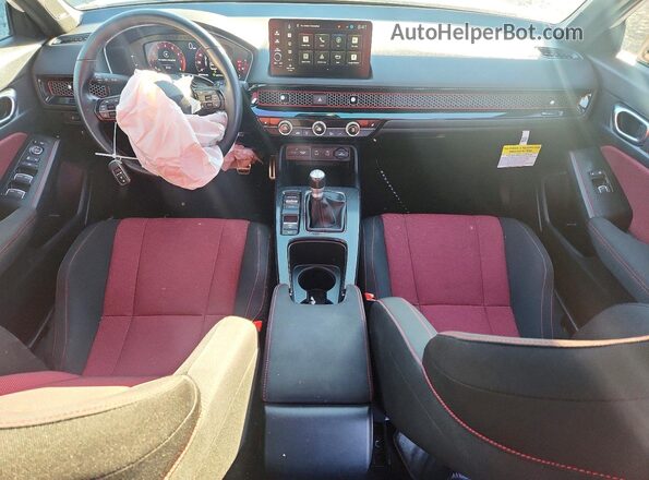 2HGFE1E56SH470300 2025 HONDA CIVIC Белый Вид панели приборов