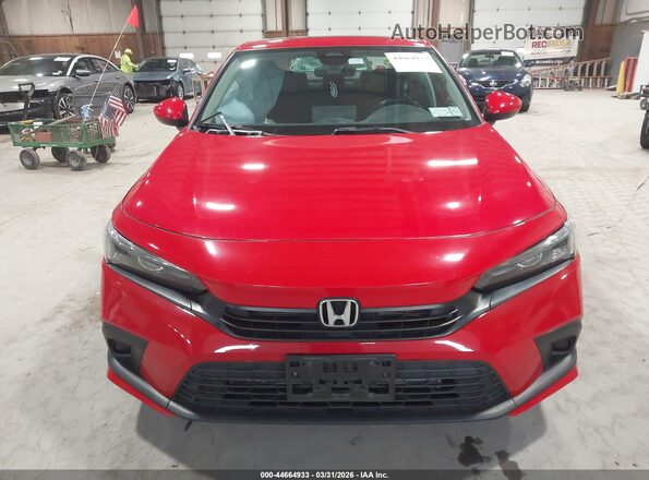 2HGFE1F70NH304195 2022 HONDA CIVIC Red Widok zestawu wskaźników