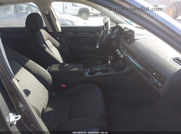 2HGFE1F71NH312760 2022 HONDA CIVIC Gray Вид салону спереду