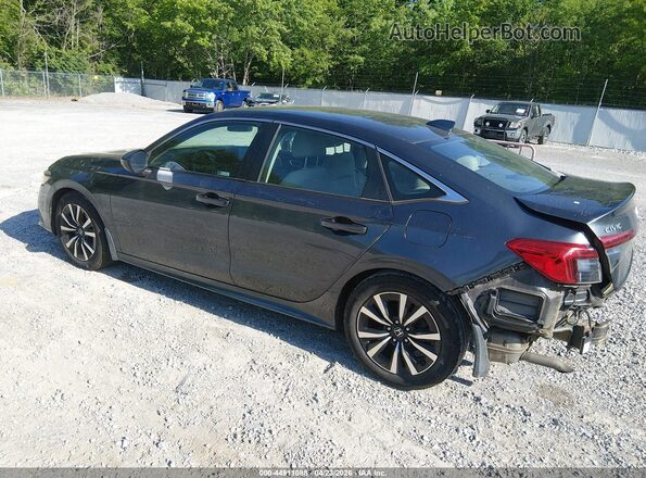 2HGFE1F74NH322859 2022 HONDA CIVIC Gray Rear left