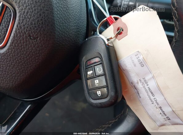 2HGFE1F74RH302231 2024 HONDA CIVIC Белый Вид панели приборов