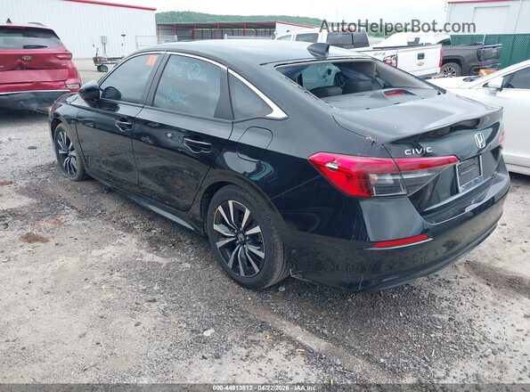 2HGFE1F76RH326577 2024 HONDA CIVIC Black Trasero izquierdo