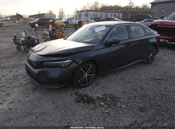 2HGFE1F98NH328682 2022 HONDA CIVIC Black Передня ліва чверть