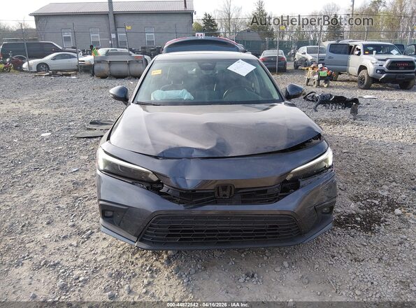 2HGFE1F98NH328682 2022 HONDA CIVIC Black Вид спереду