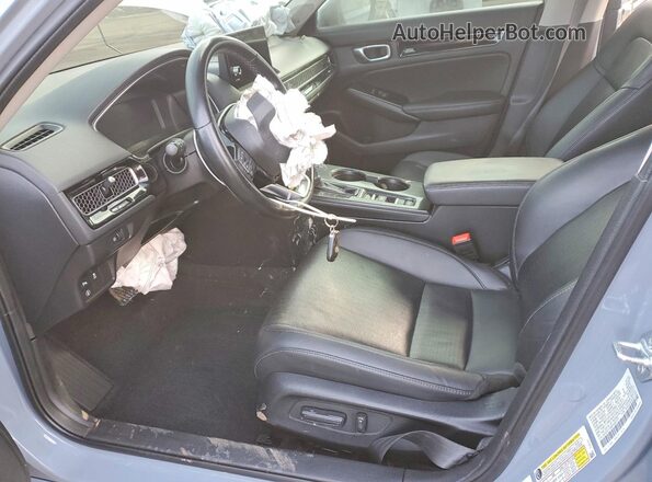 2HGFE1F98PH303011 2023 HONDA CIVIC Gray Front interior view