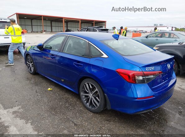 2HGFE1F99PH306578 2023 HONDA CIVIC Синий Задняя левая четверть