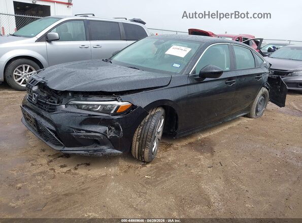 2HGFE2F20PH535871 2023 HONDA CIVIC Black Front left