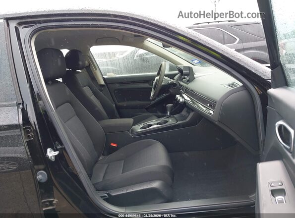 2HGFE2F20PH535871 2023 HONDA CIVIC Black Front interior view