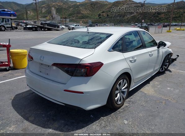 2HGFE2F20TH534035 2026 HONDA CIVIC White უკანა მარჯვენა