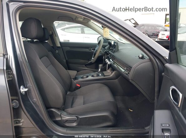 2HGFE2F21NH523418 2022 HONDA CIVIC Серый Вид салона спереди