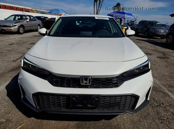 2HGFE2F22TH529533 2026 HONDA CIVIC White წინა ხედი