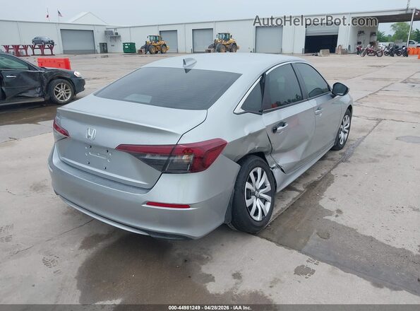 2HGFE2F23TH555770 2026 HONDA CIVIC Silver Rear right