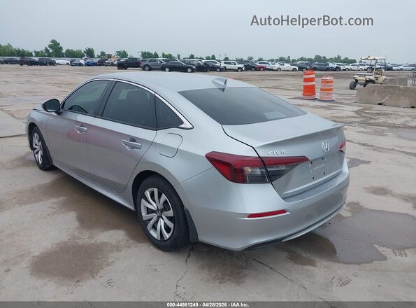 2HGFE2F23TH555770 2026 HONDA CIVIC Silver Rear left
