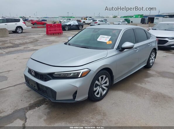 2HGFE2F23TH555770 2026 HONDA CIVIC Silver Front left