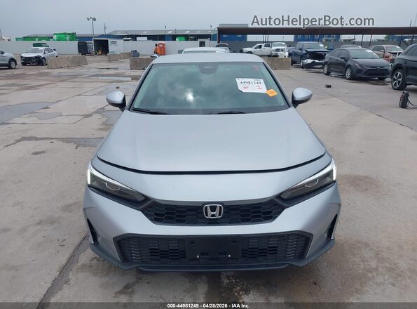 2HGFE2F23TH555770 2026 HONDA CIVIC Silver Instrument cluster view