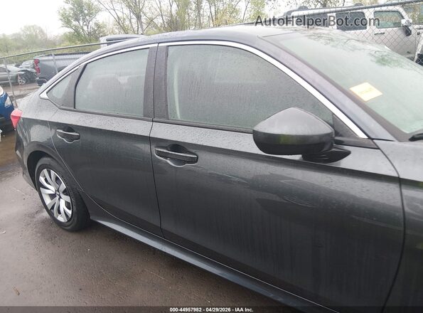 2HGFE2F24PH562667 2023 HONDA CIVIC Gray Vista interior trasera