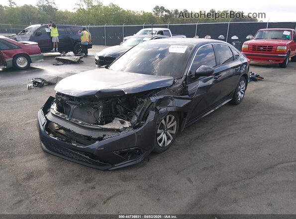 2HGFE2F25PH561172 2023 HONDA CIVIC Gray Front left