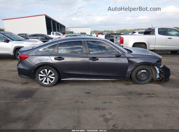 2HGFE2F25PH561172 2023 HONDA CIVIC Gray Instrument cluster view