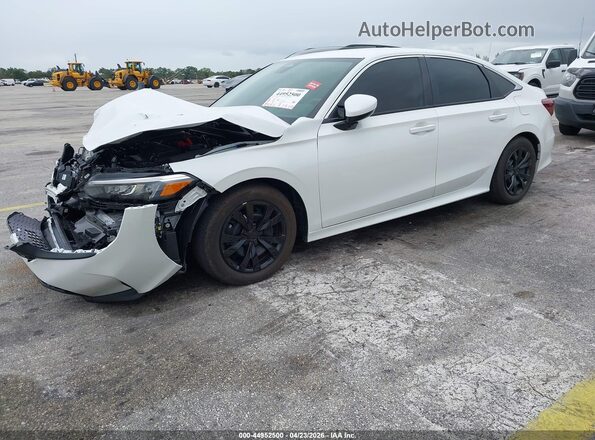 2HGFE2F25TH525797 2026 HONDA CIVIC White Передня ліва чверть