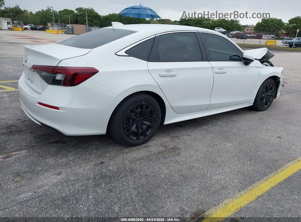 2HGFE2F25TH525797 2026 HONDA CIVIC White Задня права чверть