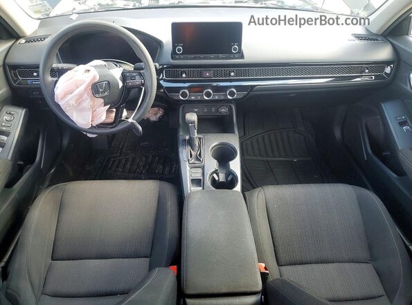 2HGFE2F27SH543958 2025 HONDA CIVIC Black Вид панелі приладів