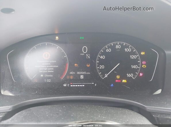 2HGFE2F27TH552046 2026 HONDA CIVIC White Հետևի նստատեղերի տեսք