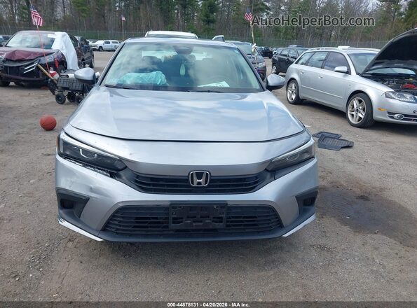 2HGFE2F28NH508785 2022 HONDA CIVIC Silver ხელსაწყოთა პანელის ხედი