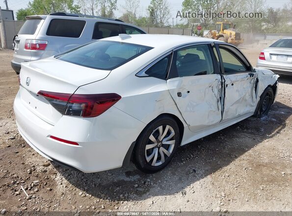 2HGFE2F29TH514866 2026 HONDA CIVIC Белый Задняя правая четверть