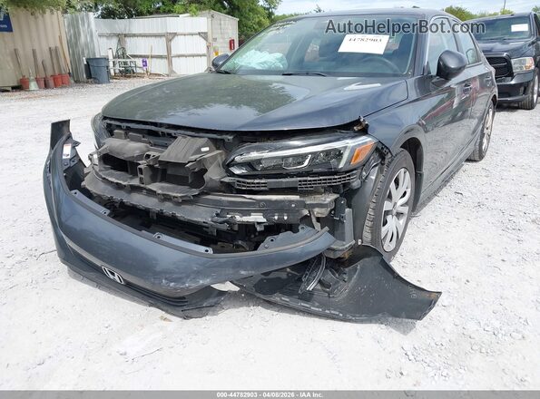 2HGFE2F2XNH506939 2022 HONDA CIVIC Серый Вид спереди