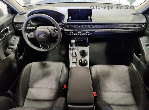 2HGFE2F2XSH532646 2025 HONDA CIVIC Gray Առջևի վահանակի տեսք