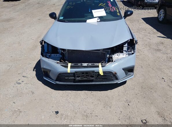 2HGFE2F50NH582549 2022 HONDA CIVIC Light Blue Вид задньої частини салону